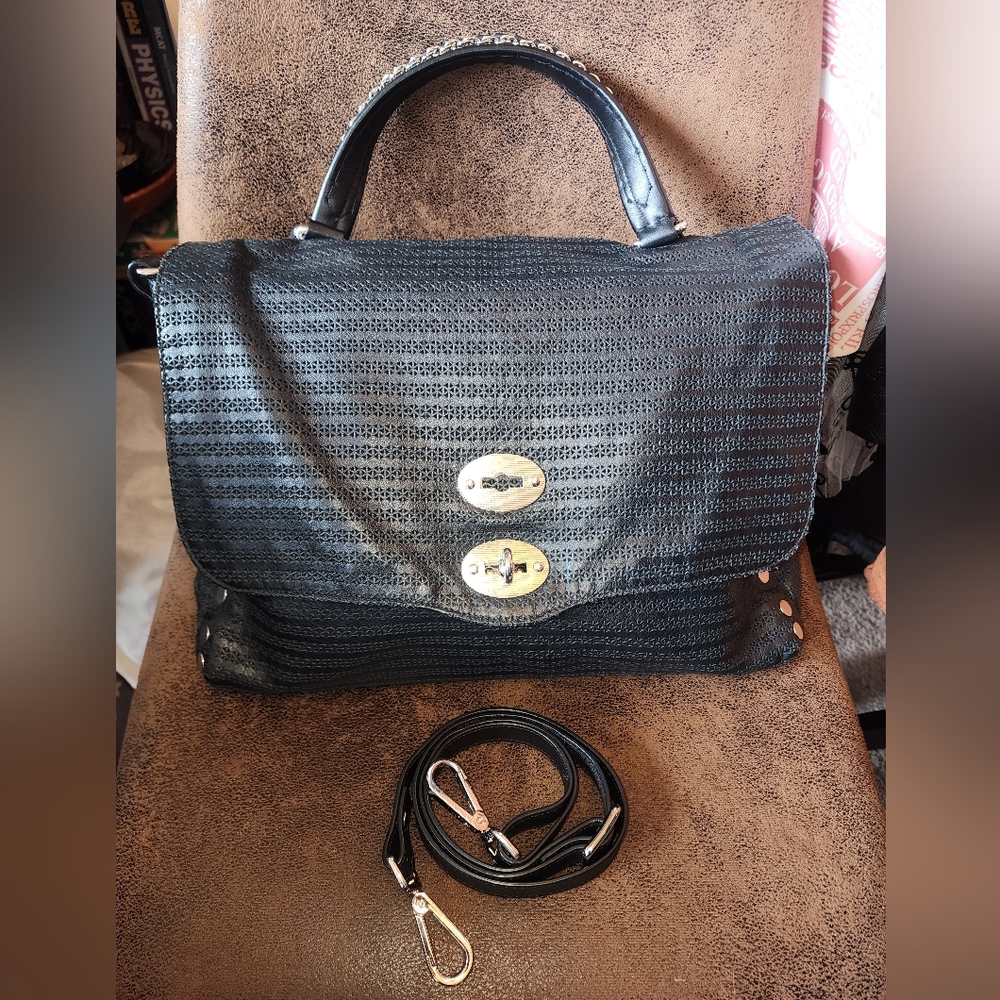 EUC Zanellatto Postina Crossbody/Handbag Italian Leather